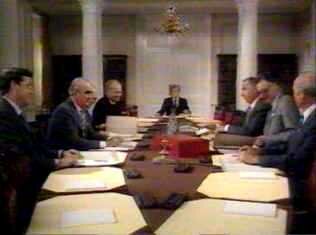 The Cabinet meeting on the plan