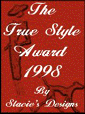 The True Style Award 1998